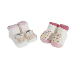 KIDOfash Pack of 2 Cotton Socks-21