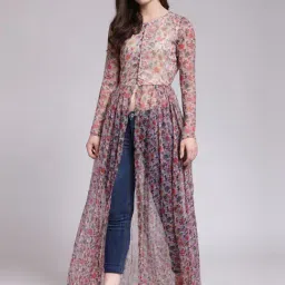 Cation Pink Floral Print Tunic-image-13