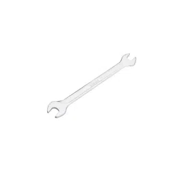 RS PRO Double Open Ended Spanner Matt Chrome 6x7 mm Metric 120 mm Overall Length, 1923720 image 3