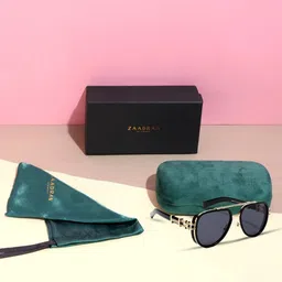 ZAADRAN Unisex Aviator Sunglasses with Polarised and UV Protected Lens-29