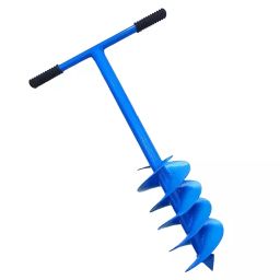 MAX AGRO 152.4 mm (6 Inch) Round Dual Blade Earth Auger Hole Digger, Post Hole Digger for Soil-29