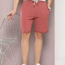 Dillinger Dusty Pink Regular Fit Shorts-image-7