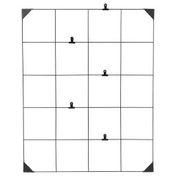 ikea sösdala Memo board with clips, black, 60x75 cm-picture-38