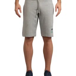 Beverly Hills Polo Club Grey Cotton Regular Fit Shorts-picture-33