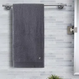 Maspar Grey Cotton 550 GSM Bath Towel - Set of 1-image-99