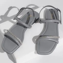 Inc.5 Women's Grey Back Strap Sandals-image-99