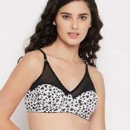 Clovia Multicolor Printed Non-padded Bra-image-11