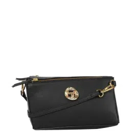 Baggit Black Solid Medium Sling Bag-image-5