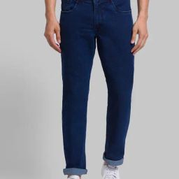 Parx Deep Blue Slim Fit Jeans-image-76