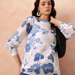 all about you Printed Floral Top-image-21