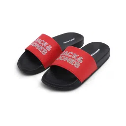 Jack & Jones Men's Red Slides image 5