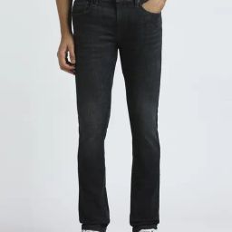 Pepe Jeans Black Cotton Skinny Fit Jeans-image-76