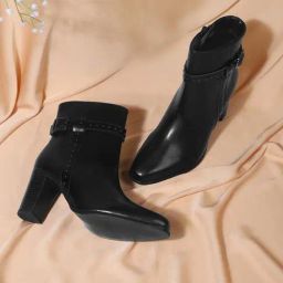 Truffle Collection Women's Black Casual Boots-image-24