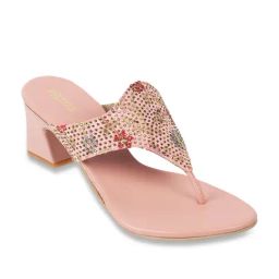 Metro Women's Peach Thong Sandals-image-34