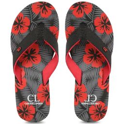 Carlton London Women's Red Flip Flops-image-22