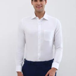 Allen Solly White Cotton Regular Fit Shirt-image-87
