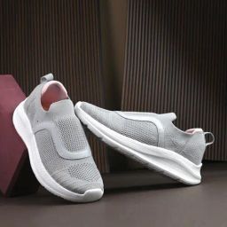 OFF LIMITS Women's Light Grey & pink Walking Shoes-picture-10