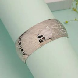 NVR Statement Silver Stainless Steel Bracelets-46
