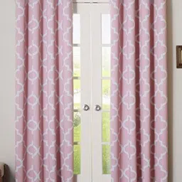 Dekor World Multicoloured Set of 2 Window Curtain-27