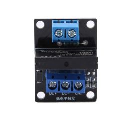 5V 1 Channel Solid State Relay 1 Channel 5V Relay Module Solid State High Level SSR DC Control 250V 2A with Resistive Fuse - RS45255V 1 Channel Solid State Relay 1 Channel 5V Relay Module Solid State High Level SSR DC Control 250V 2A with Resistive Fuse - RS4525 image 2