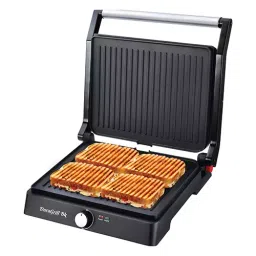 Inalsa Max Grill 2000 W Non-Stick 4 Slice Metal Black & Grey Sandwich Maker-image-24