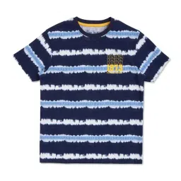 Pepe Jeans Boys Blue Printed T-Shirt-picture-10