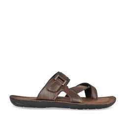 Regal Men's Brown Toe Ring Sandals-image-50