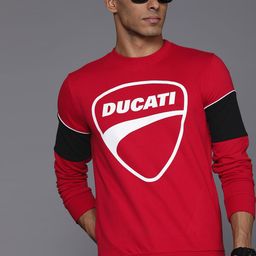 Ducati Brand Logo Printed Sweatshirt-image-53