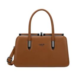 LAVIE LUXE Tan Satchel Handbag-image-92