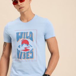 Being Human Pure Cotton Typography Printed T-shirt-picture-41