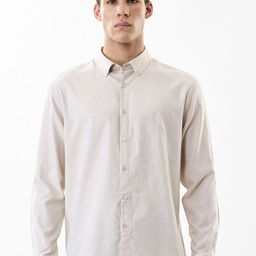 Snitch Men Slim Fit Solid Button-Down Collar Cotton Formal Shirt-picture-32