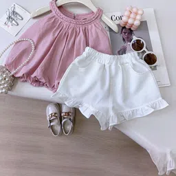 StyleCast x Revolte Girls Top with Shorts-image-92