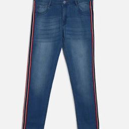 Allen Solly Junior Blue Solid Jeans-picture-17