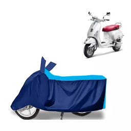 Auto Pearl Two Wheeler Cover for Vespa Elegante 150 BS6 - Cyan, Blue-image-12