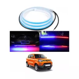 Cartronics 120cm Police strip Type Led  Red Blue   For MARUTI SUZUKI S-Presso-image-76