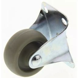 Guitel Hervieu Fixed Castor Wheel 12 Kg Capacity 32 mm Wheel, 55121100-image-13