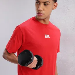 HRX by Hrithik Roshan Printed Training T-shirt-image-53