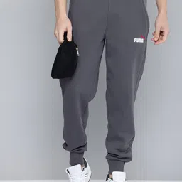 Puma Men ESS Logo Knitted Outdoor Joggers-image-84