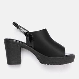 Marc Loire PU Block Peep Toes image 4