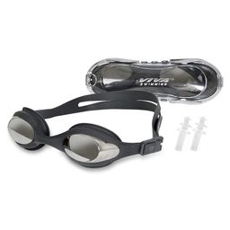 Viva Swimming Focus One Piece Mirror Goggle with Double Silicone Strap for Professional Swimmers - Black-20