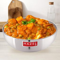 HAZEL Aluminium Tasla 4 mm Frying Tasra Kadhai Silver - 6000 ml-image-14