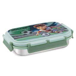 Attro Uranus Stainless Steel Lunch Box with 1 Small Container & Spoon - Mint Green-image-3
