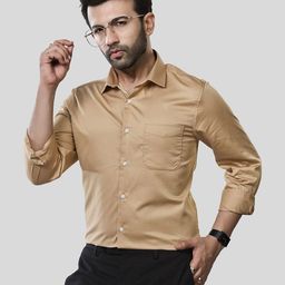 JONESBURG Men Classic Slim Fit Casual Shirt-image-51