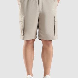 Calvin Klein Jeans Men Regular Fit Mid-Rise Cargo Shorts-picture-12