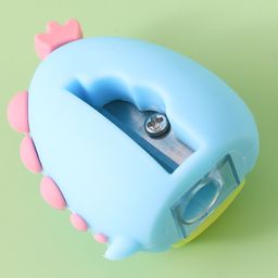 fab n funky Pencil Sharpener Machine with Dust Compartment Blue image 2