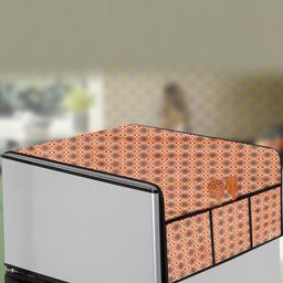 The Furnishing Tree Brown Plastic Refrigerator Cover-image-87