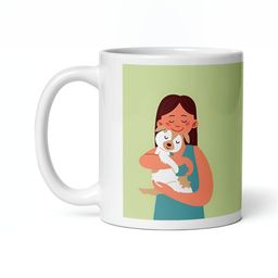 Mr UVD Multi-Coloured Ceramic Cup-image-92