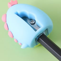 fab n funky Pencil Sharpener Machine with Dust Compartment Blue image 4