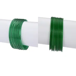 1ST TIME Set Of 24 Green Alloy Bangles-picture-13