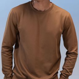 DAMENSCH Men Solid Round Neck Pullover Sweatshirt-image-60